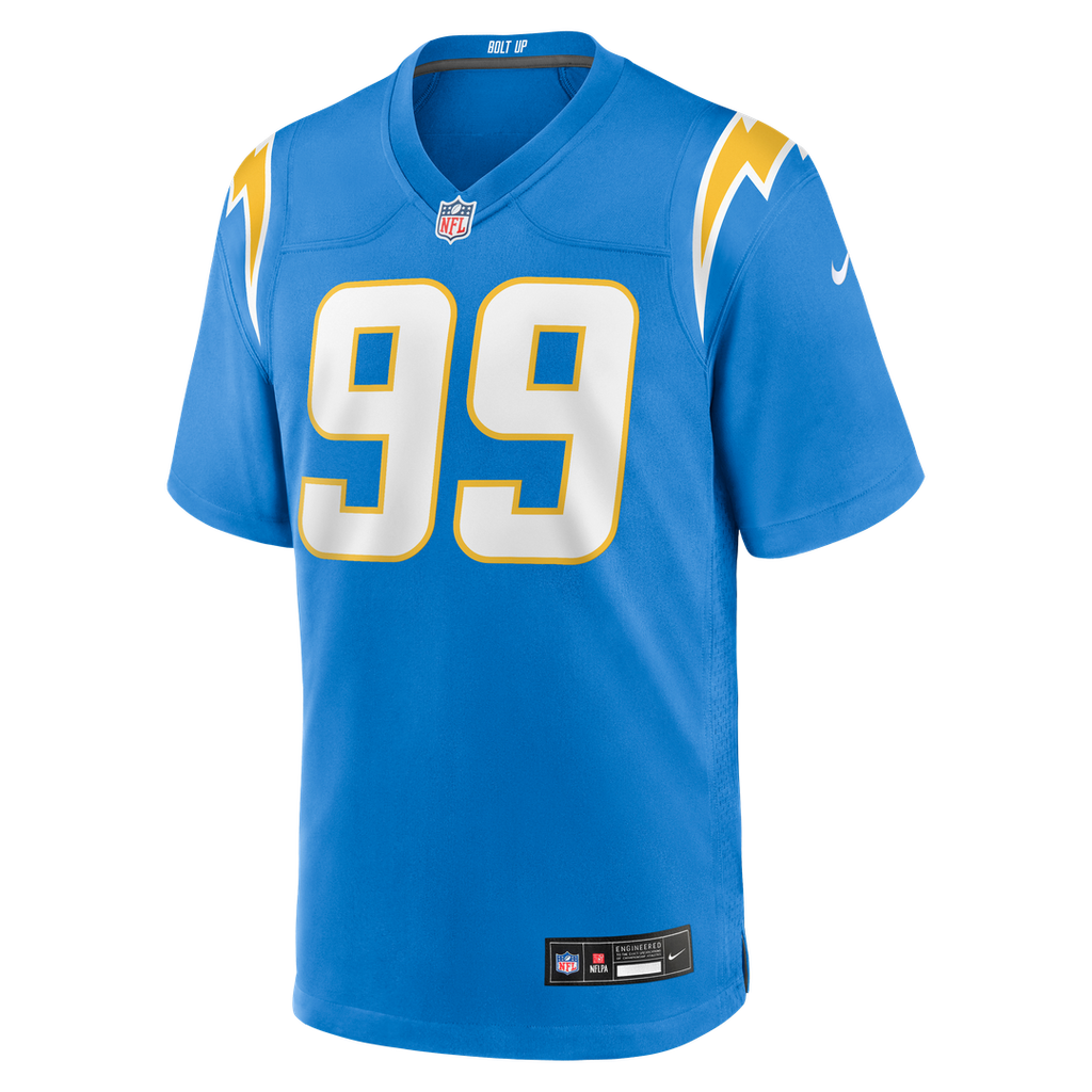Scott Matlock Los Angeles Chargers Team Game Jersey - Powder Blue
