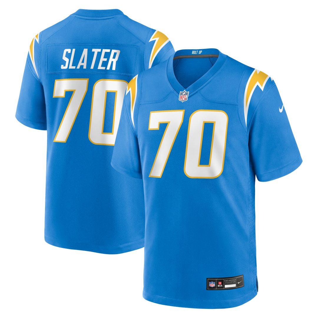 Rashawn Slater Los Angeles Chargers Game Jersey - Powder Blue