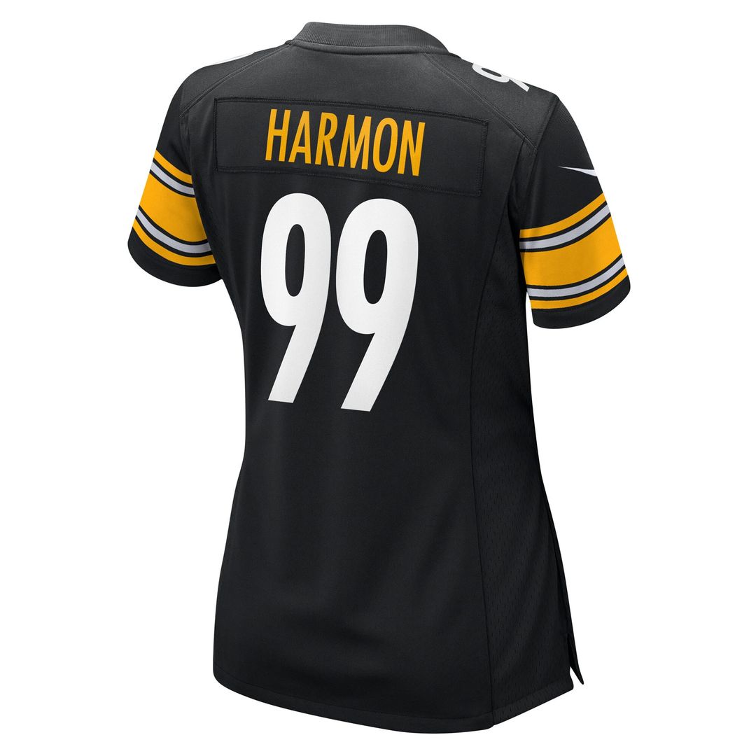 Derrick Harmon Pittsburgh Steelers Women's Team Game Jersey - Black