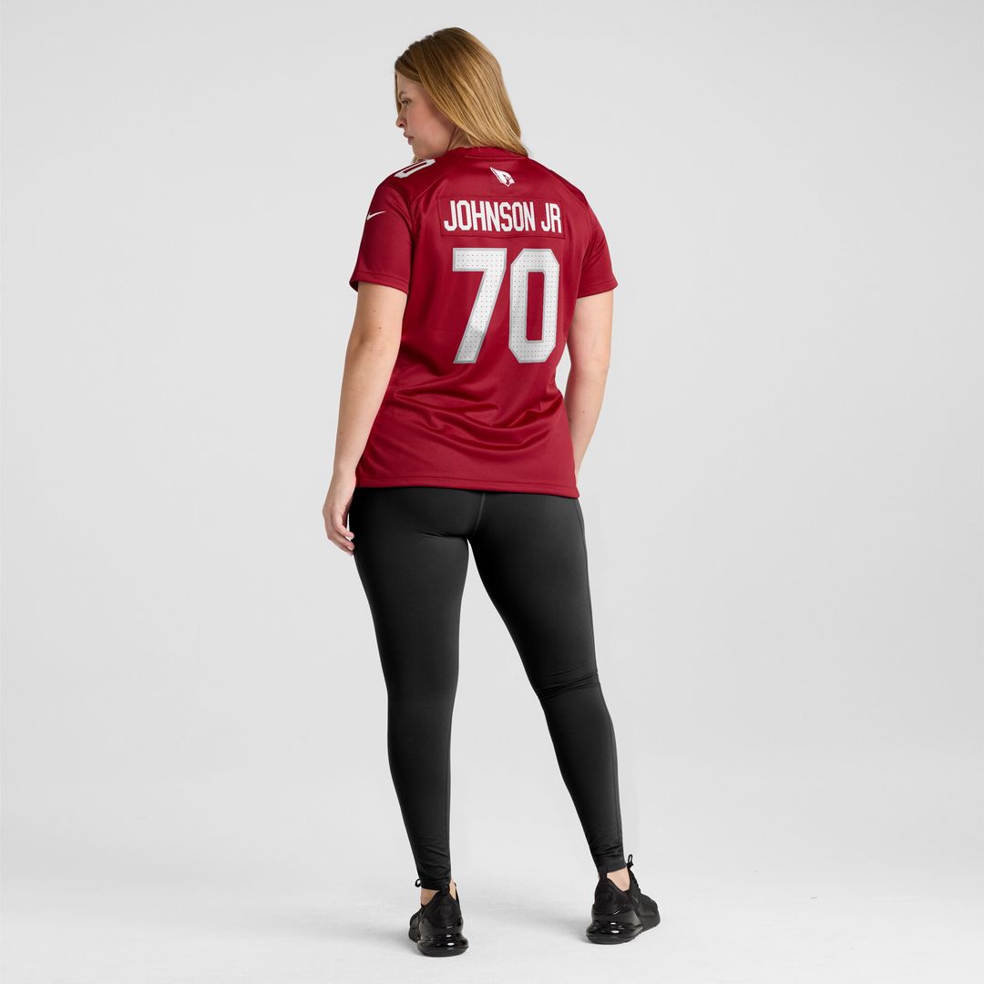 Paris Johnson Jr. Arizona Cardinals Women's Game Jersey - Cardinal
