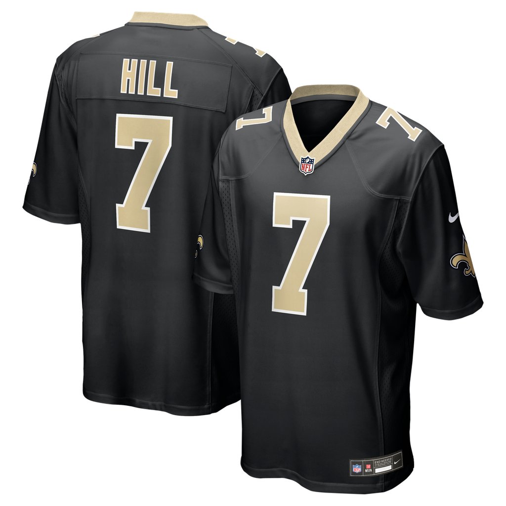 Taysom Hill New Orleans Saints Game Jersey - Black