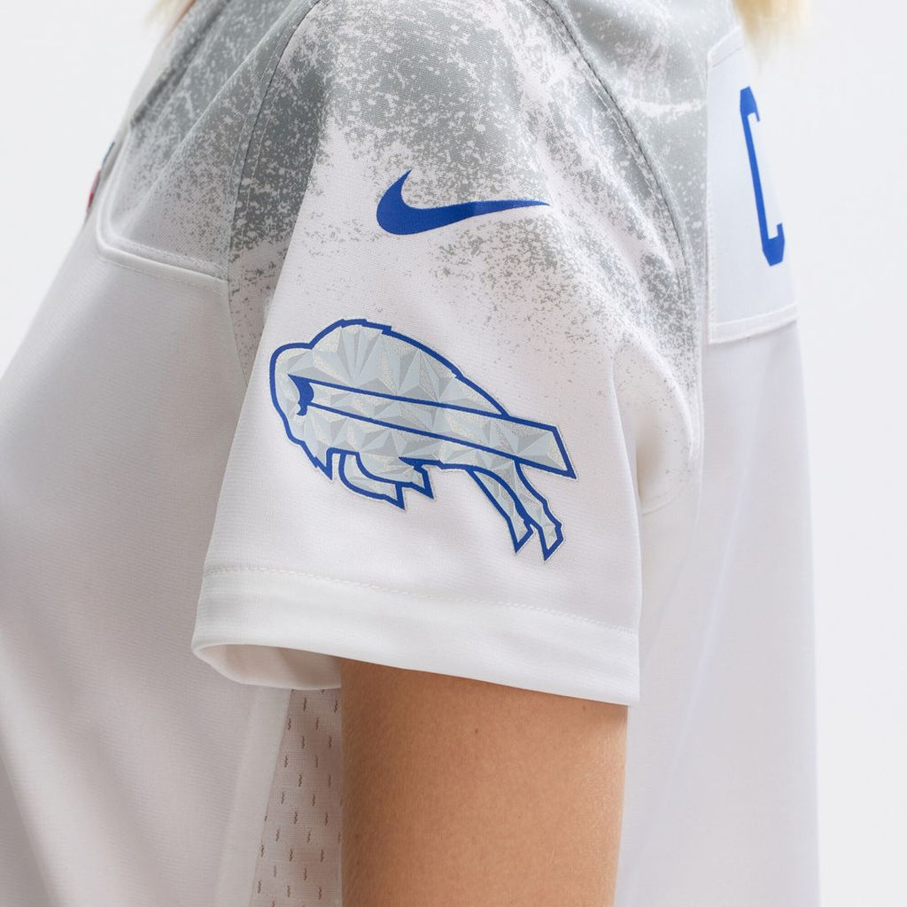 Keon Coleman Buffalo Bills Women's 2025 Rivalries Collection Game Jersey - White