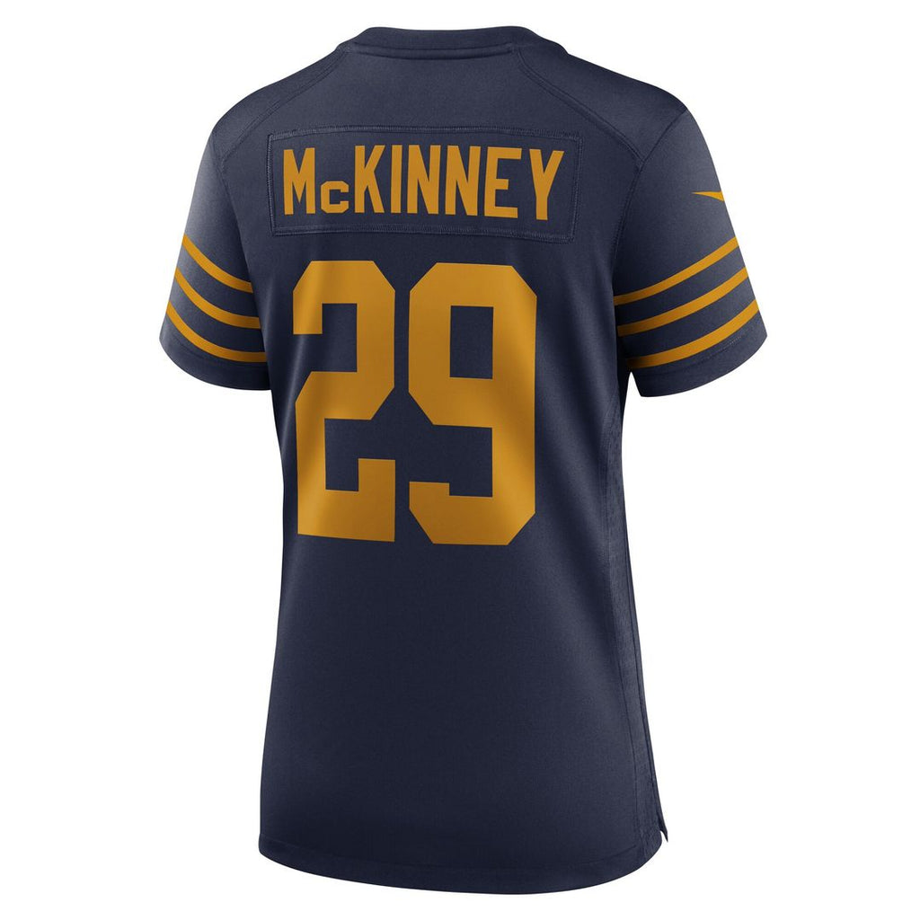 Xavier McKinney Green Bay Packers Women's Team Game Jersey - Green