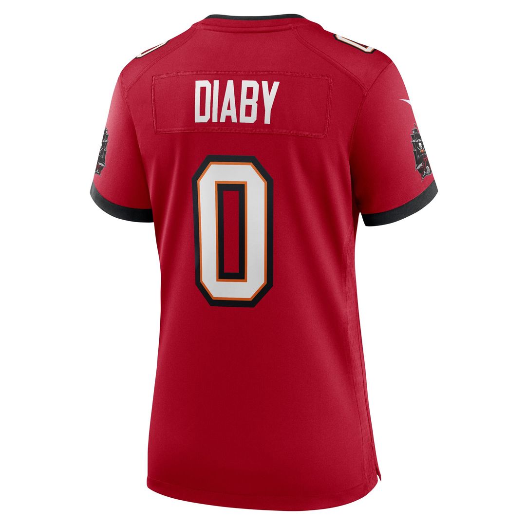 YaYa Diaby Tampa Bay Buccaneers Women's Game Jersey - Red