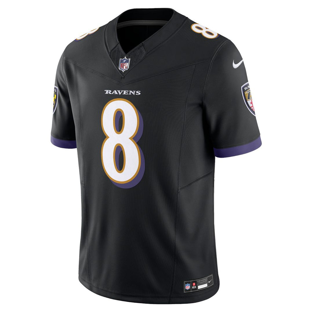 Lamar Jackson Baltimore Ravens Vapor F.U.S.E. Limited Jersey - White