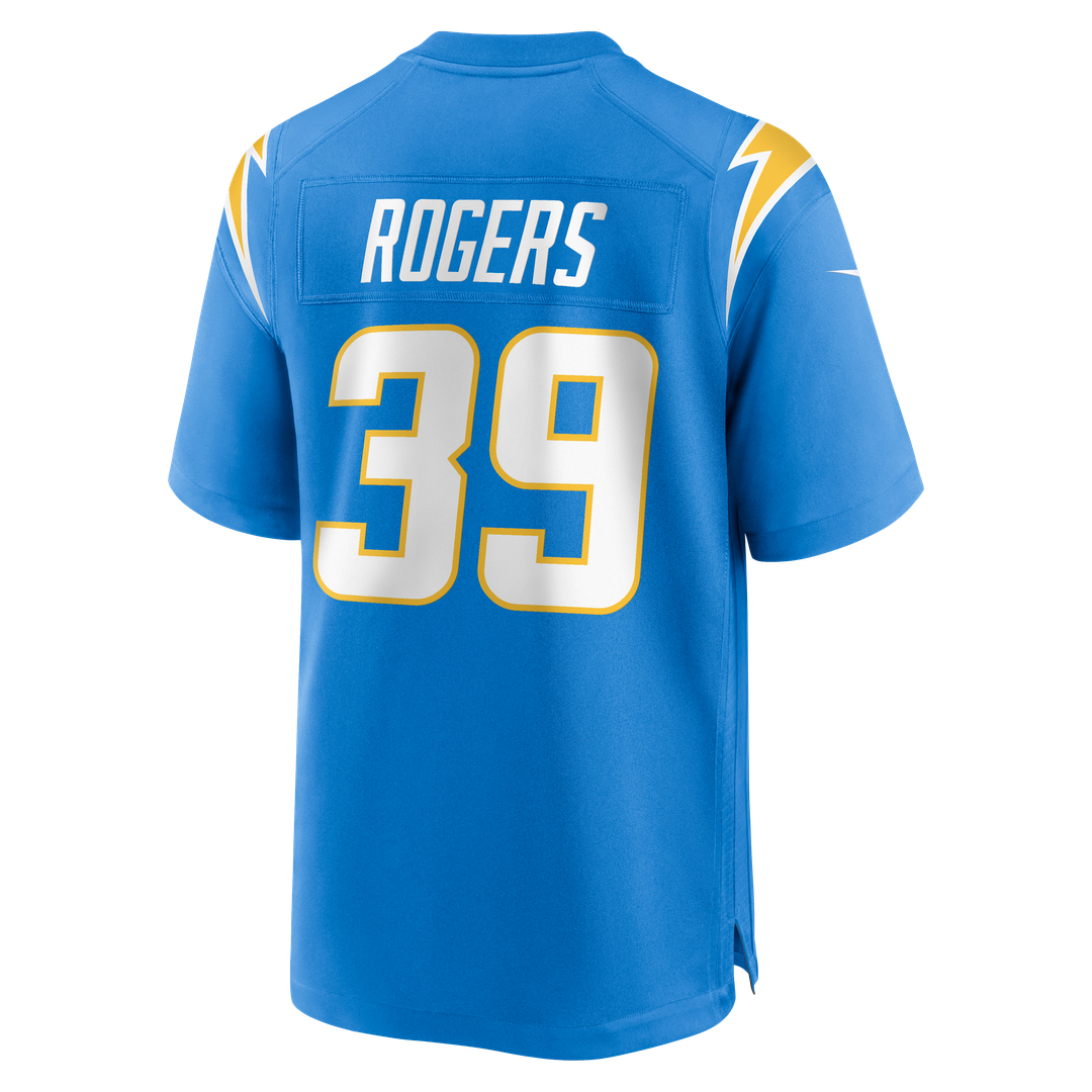 Eric Rogers Los Angeles Chargers Team Game Jersey - Powder Blue