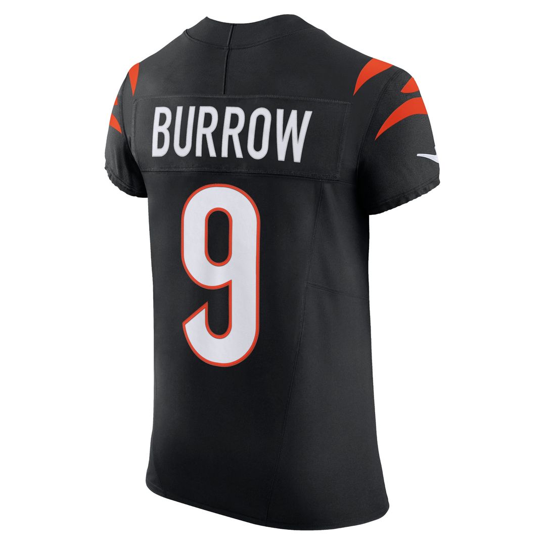 Joe Burrow Cincinnati Bengals Vapor F.U.S.E. Elite Jersey - Black
