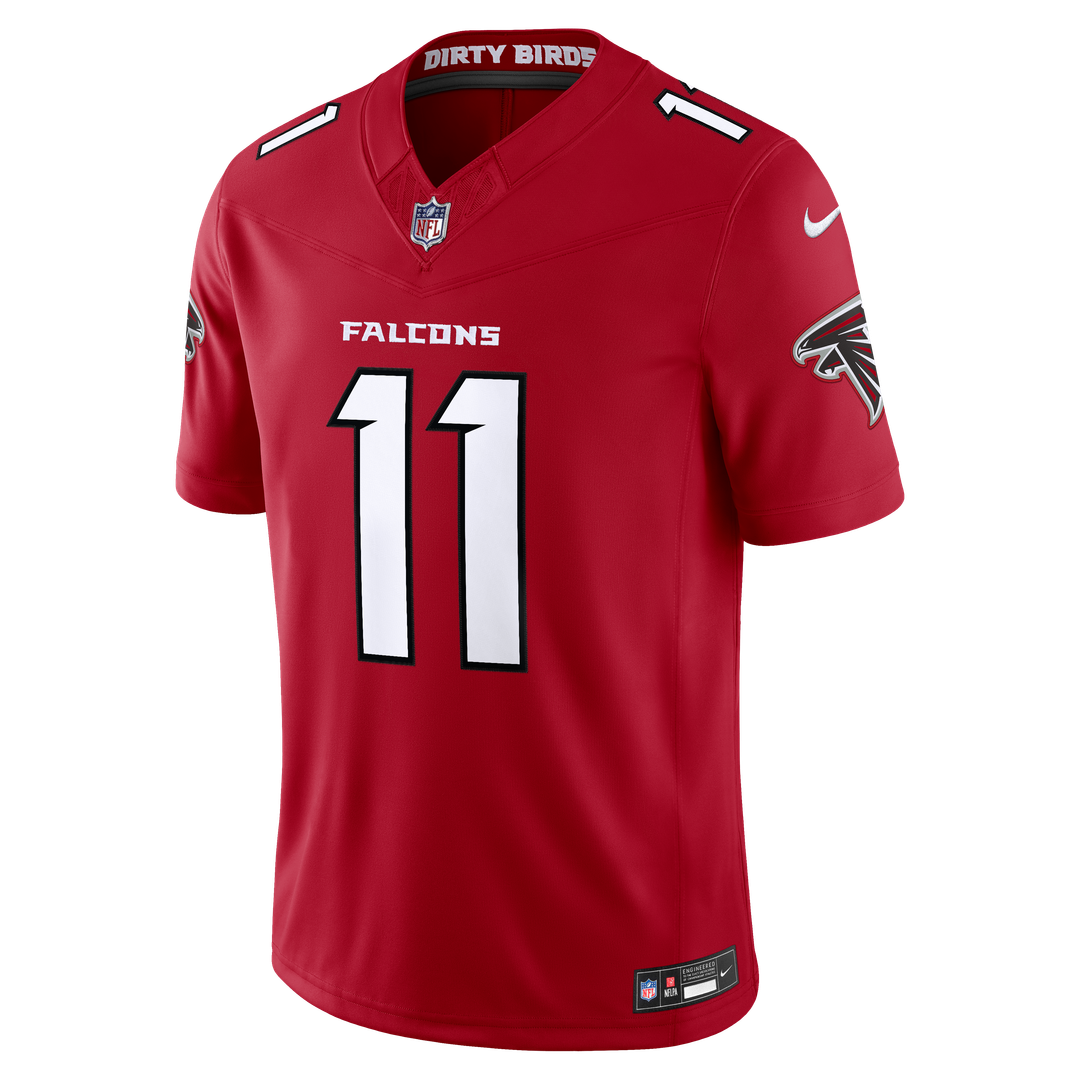 Jalon Walker Atlanta Falcons Vapor F.U.S.E. Stitched Limited Jersey - Red