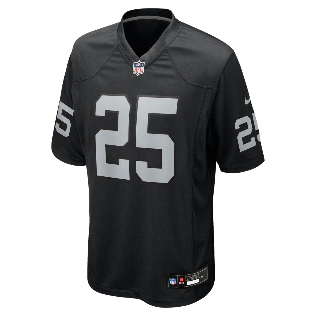 Decamerion Richardson Las Vegas Raiders Team Game Jersey - Black
