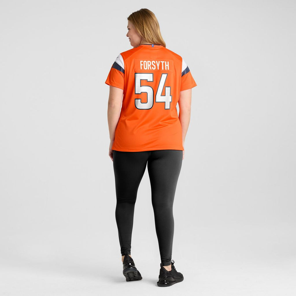 Alex Forsyth Denver Broncos Women's Team Game Jersey - Orange