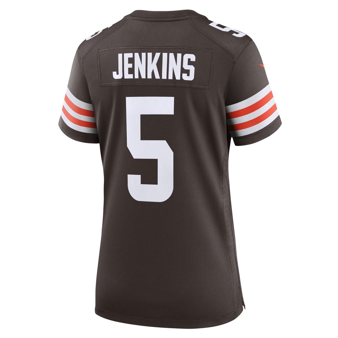 Rayshawn Jenkins Cleveland Browns Women's Team Game Jersey - Brown