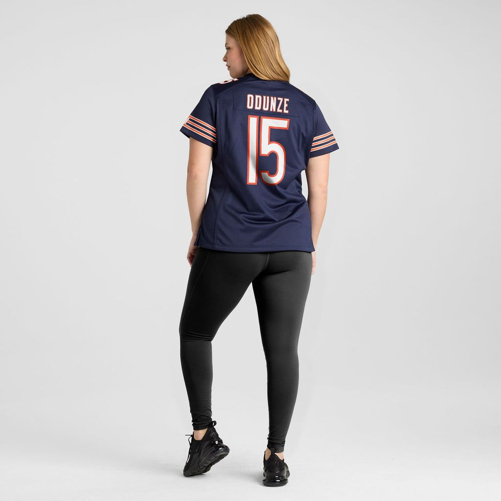 Rome Odunze Chicago Bears Women's Game Jersey - Navy