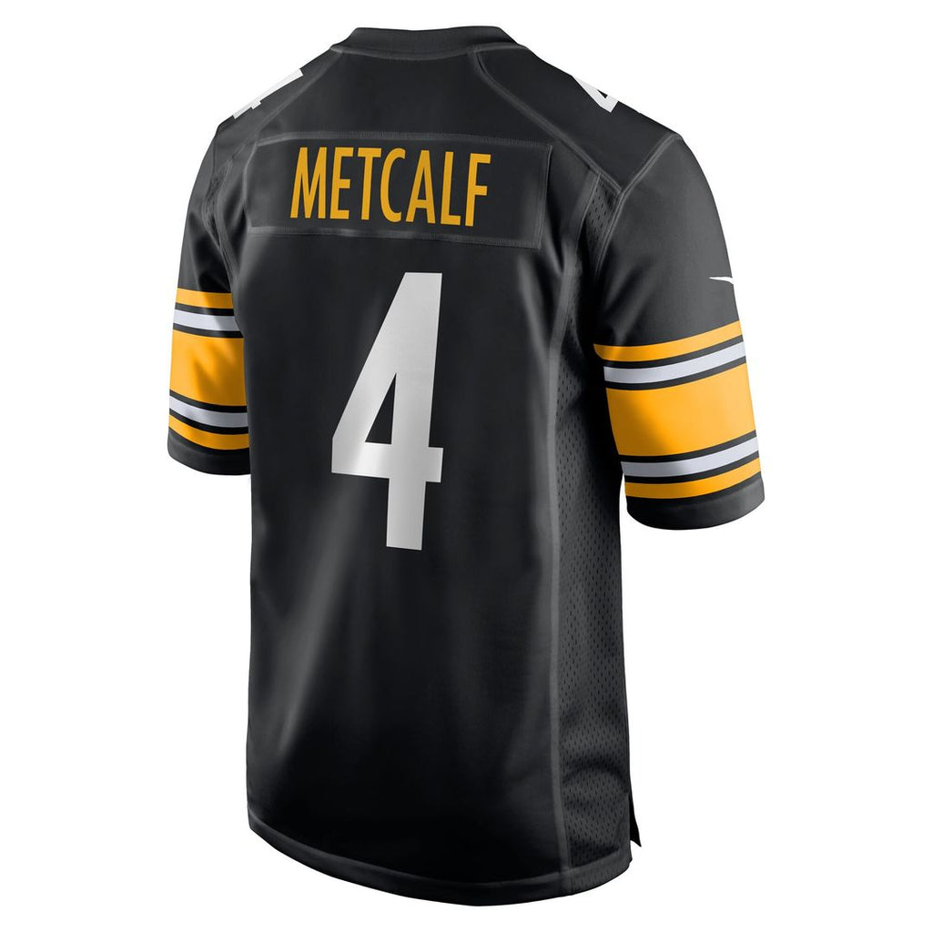 DK Metcalf Pittsburgh Steelers Youth Game Jersey - Black