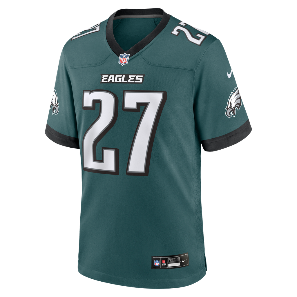 Quinyon Mitchell Philadelphia Eagles Team Game Jersey - Midnight Green