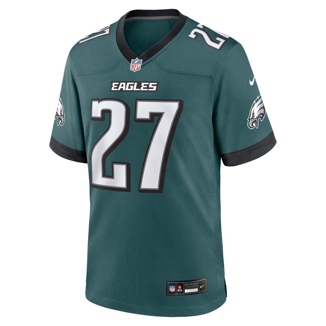 Quinyon Mitchell Philadelphia Eagles Team Game Jersey - Midnight Green