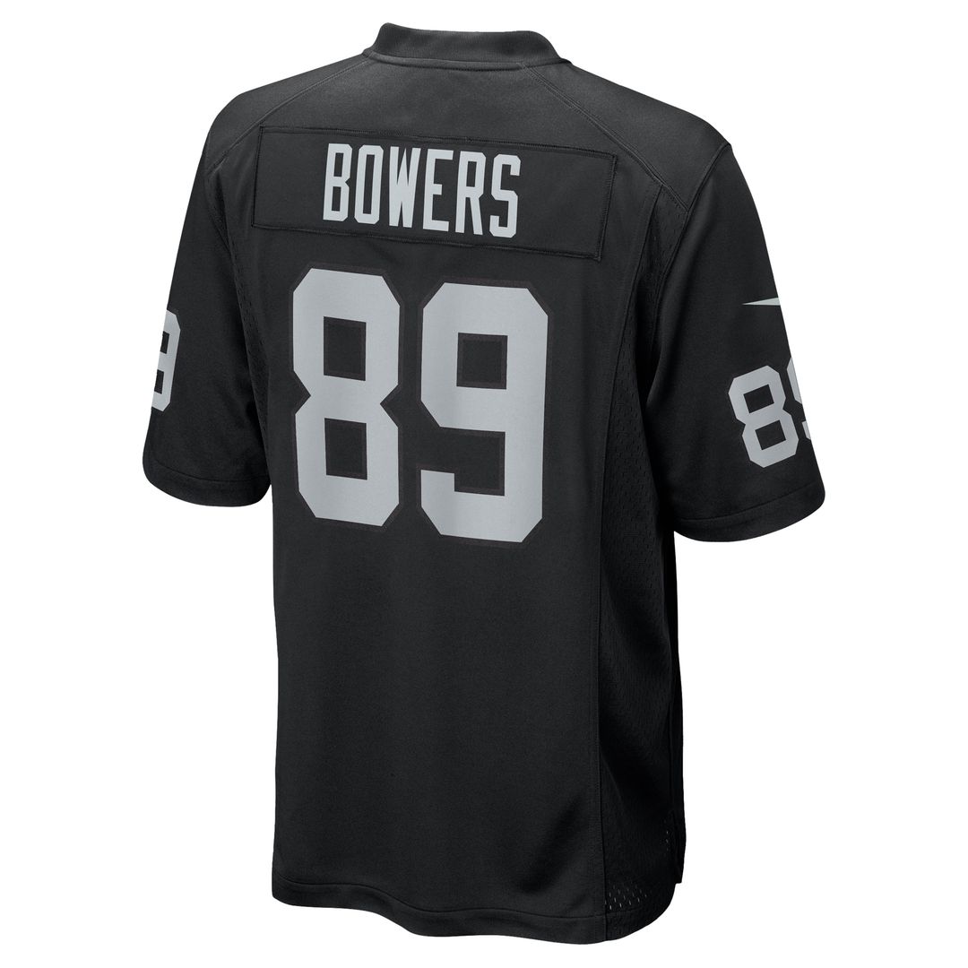 Brock Bowers Las Vegas Raiders Player Game Jersey - Black