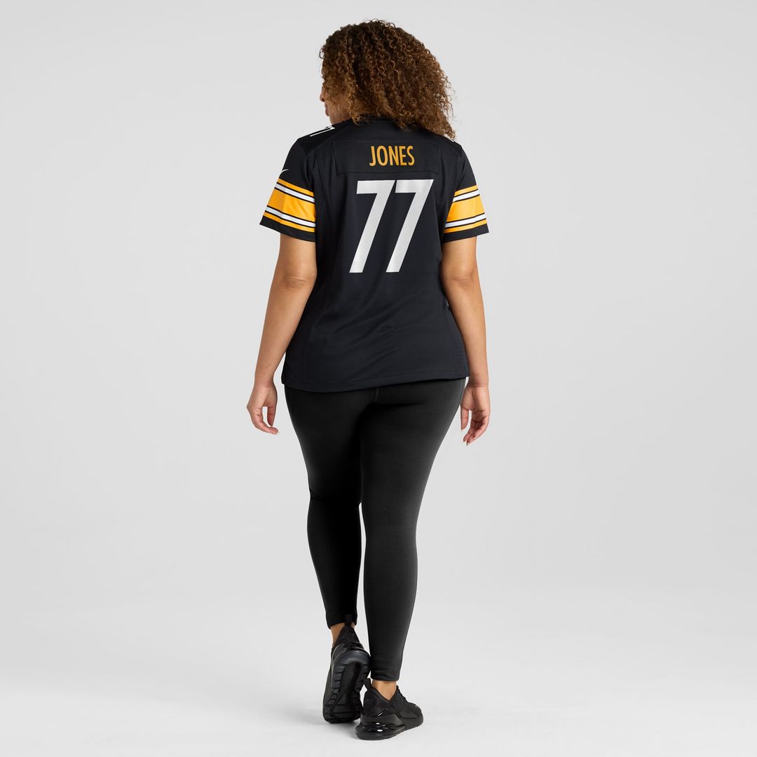 Broderick Jones Pittsburgh Steelers Women's Game Jersey - Black