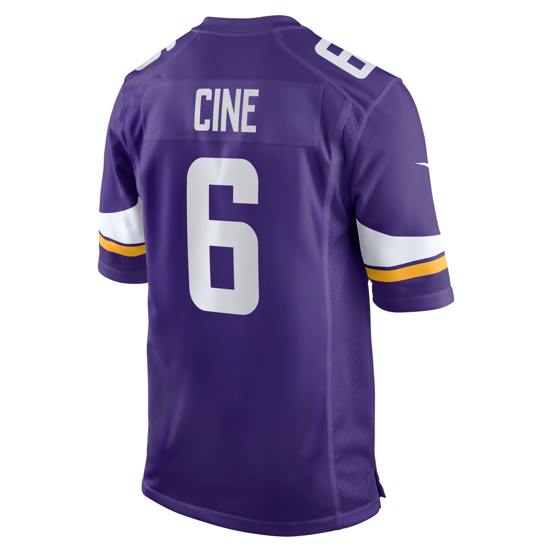 Lewis Cine Minnesota Vikings Game Player Jersey - Purple