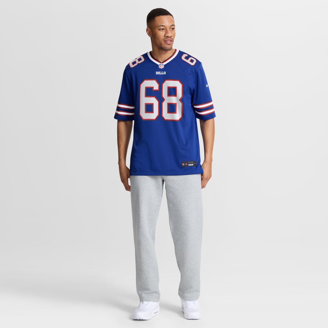 Garrett McGhin Buffalo Bills Team Game Jersey - Royal