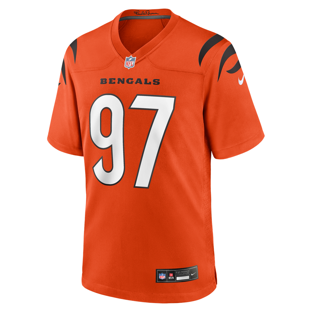 Dexter Lawrence II Cincinnati Bengals Game Jersey - Black