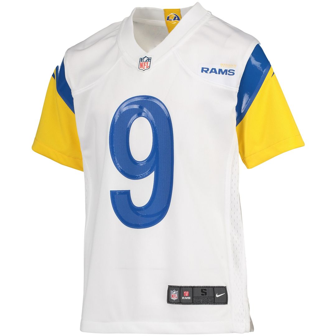 Matthew Stafford Los Angeles Rams Youth Game Jersey - Cream