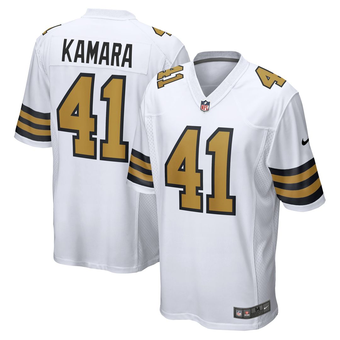 Alvin Kamara New Orleans Saints Game Jersey - Black