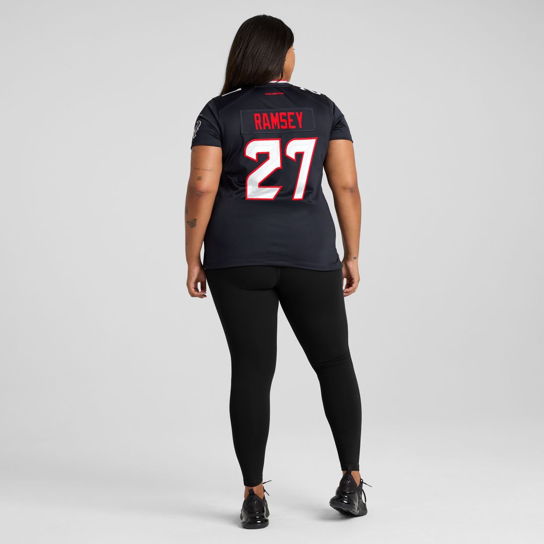 Kamari Ramsey Houston Texans Women's Team Game Jersey - Navy
