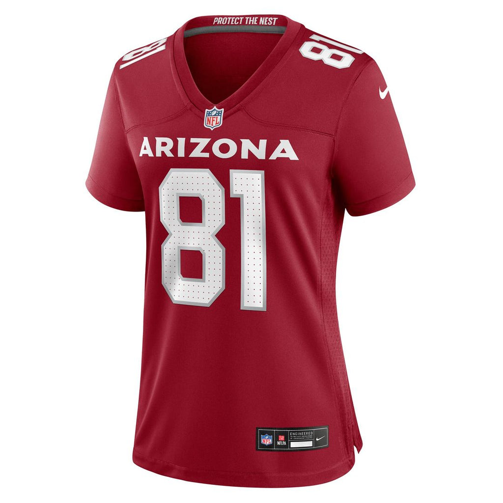 Travis Vokolek Arizona Cardinals Women's Game Jersey - Cardinal