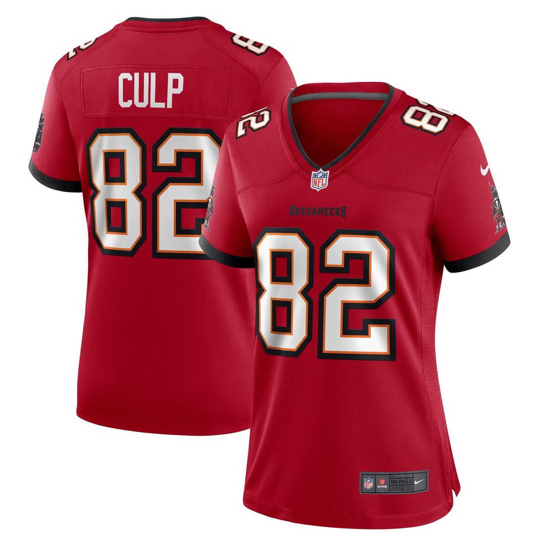 Devin Culp Tampa Bay Buccaneers Women's Team Game Jersey - Red
