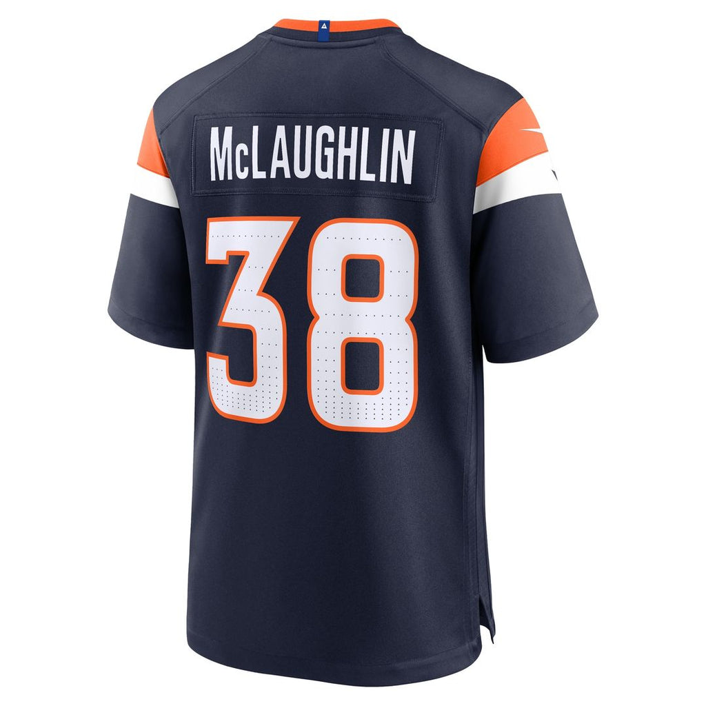 Jaleel McLaughlin Denver Broncos Team Game Jersey - Orange