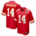 Garrett Nussmeier Kansas City Chiefs Game Jersey - Red