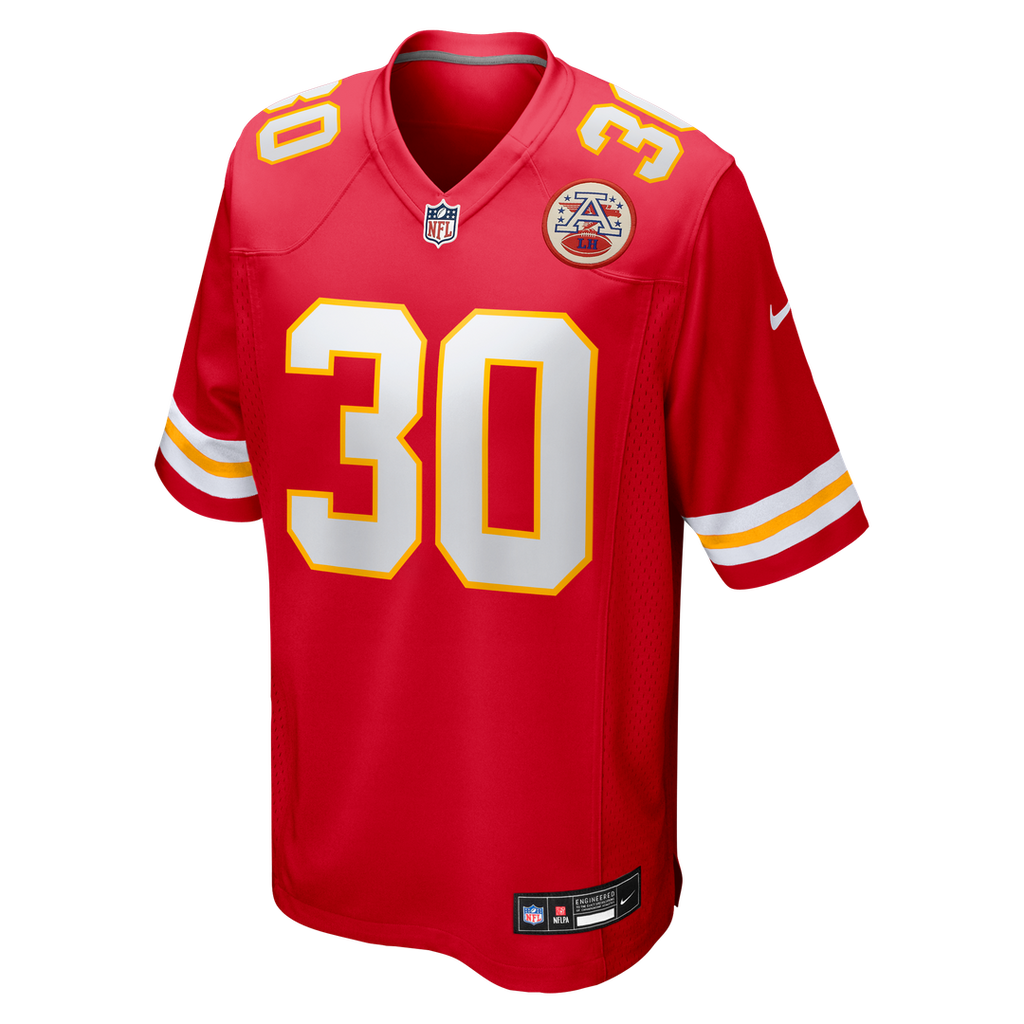 Chris Roland-Wallace Kansas City Chiefs Game Jersey - Red