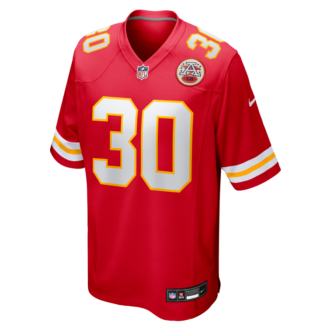 Chris Roland-Wallace Kansas City Chiefs Game Jersey - Red