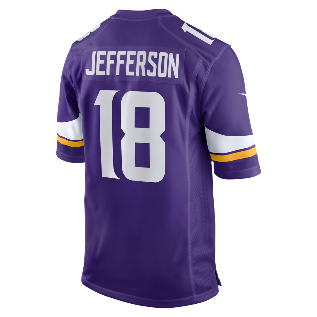 Justin Jefferson Minnesota Vikings Game Player Jersey - White