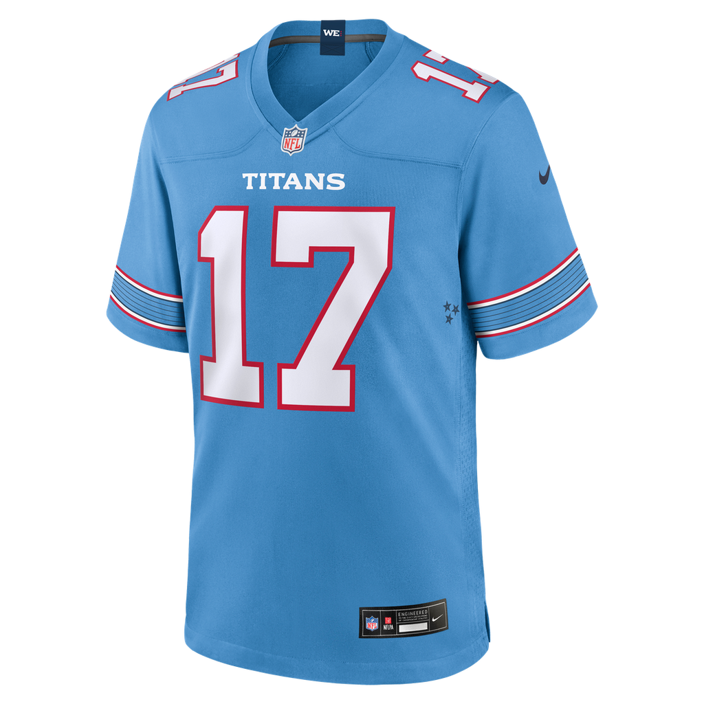 Chimere Dike Tennessee Titans Game Jersey - White