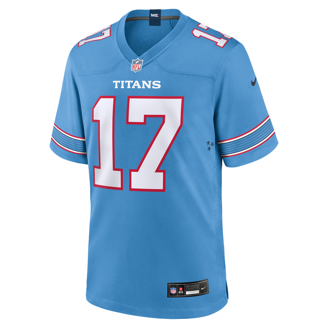 Chimere Dike Tennessee Titans Game Jersey - White