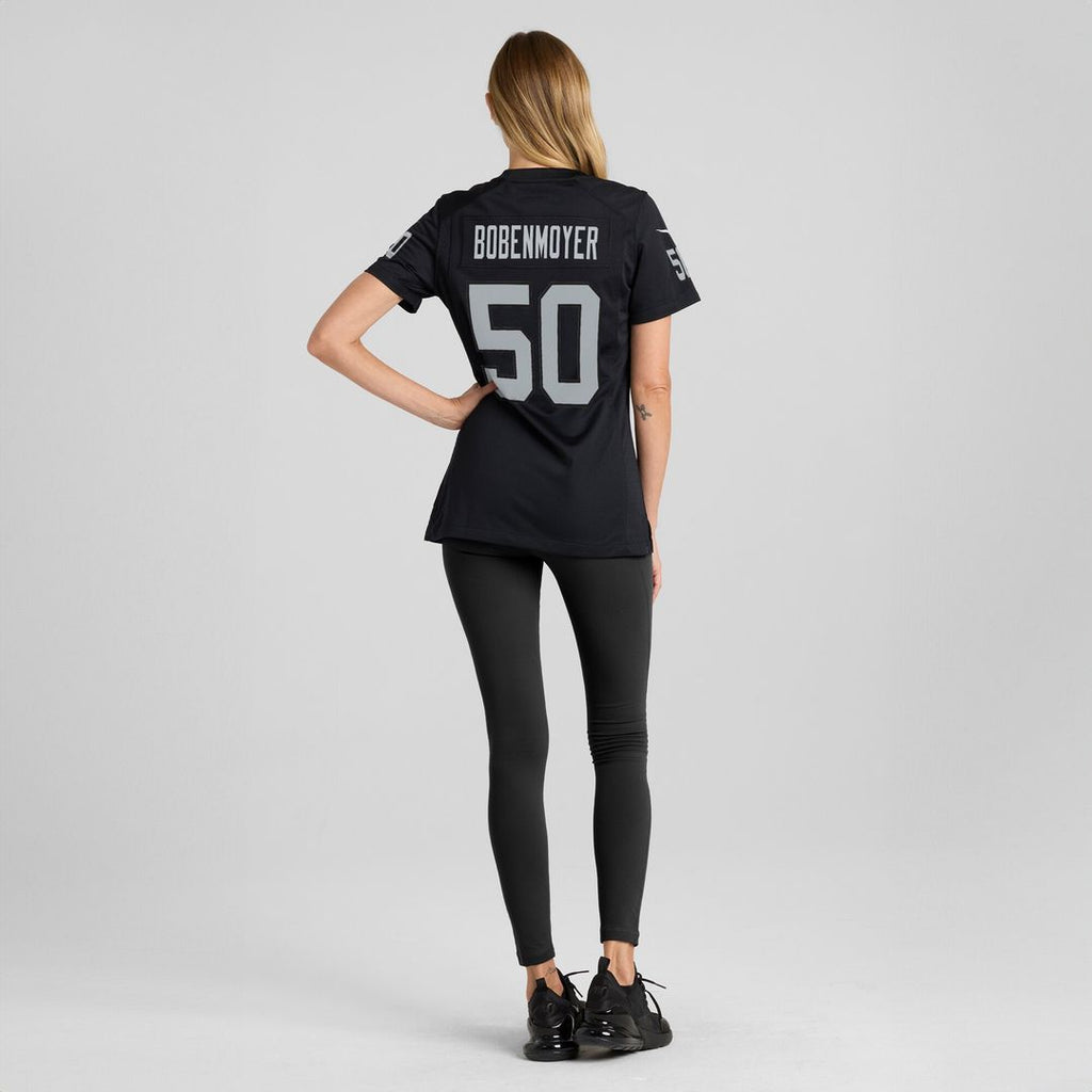 Jacob Bobenmoyer Las Vegas Raiders Women's Game Player Jersey - Black