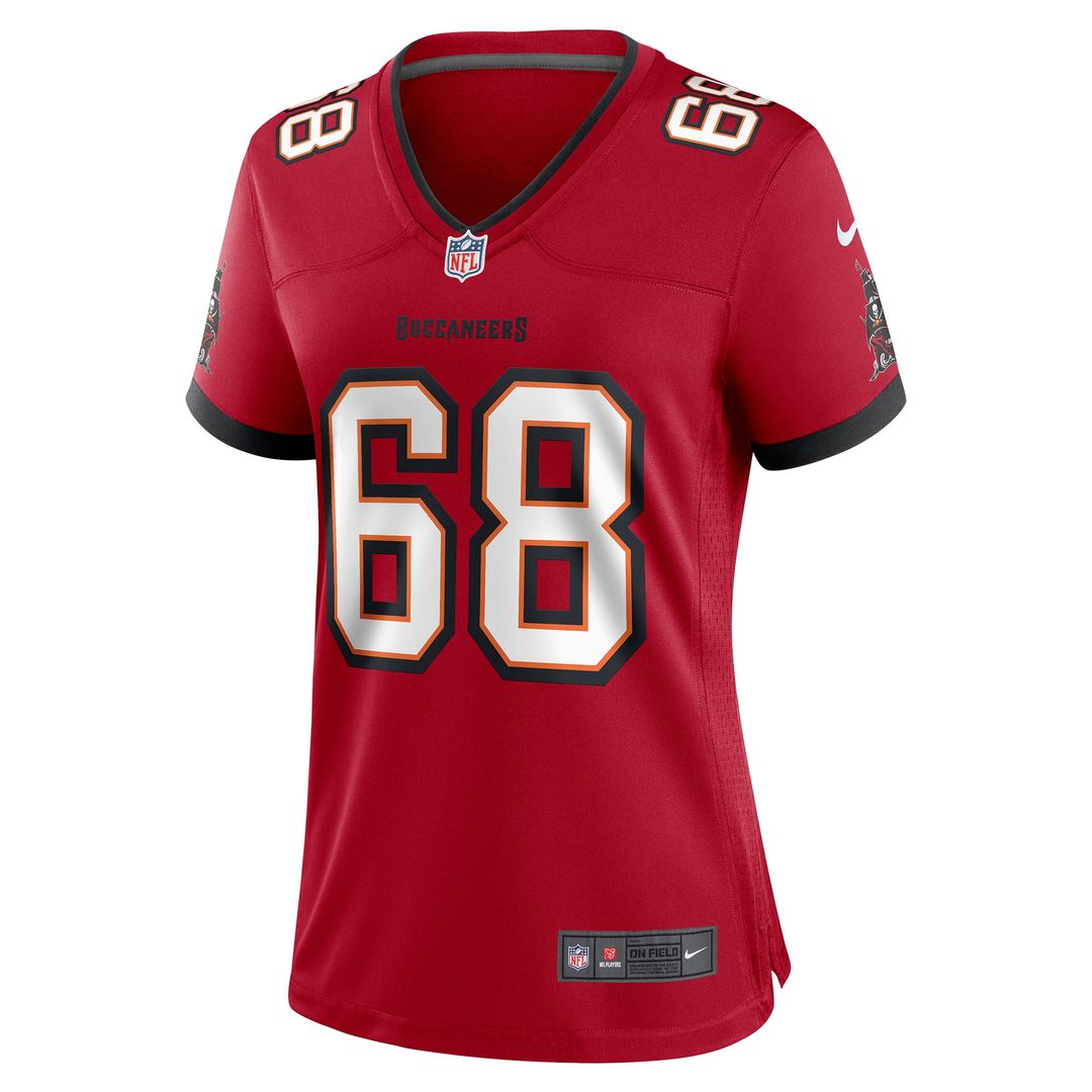Ben Bredeson Tampa Bay Buccaneers Women's Game Jersey - Red