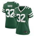 Isaiah Davis New York Jets Women's Game Jersey - Legacy Green