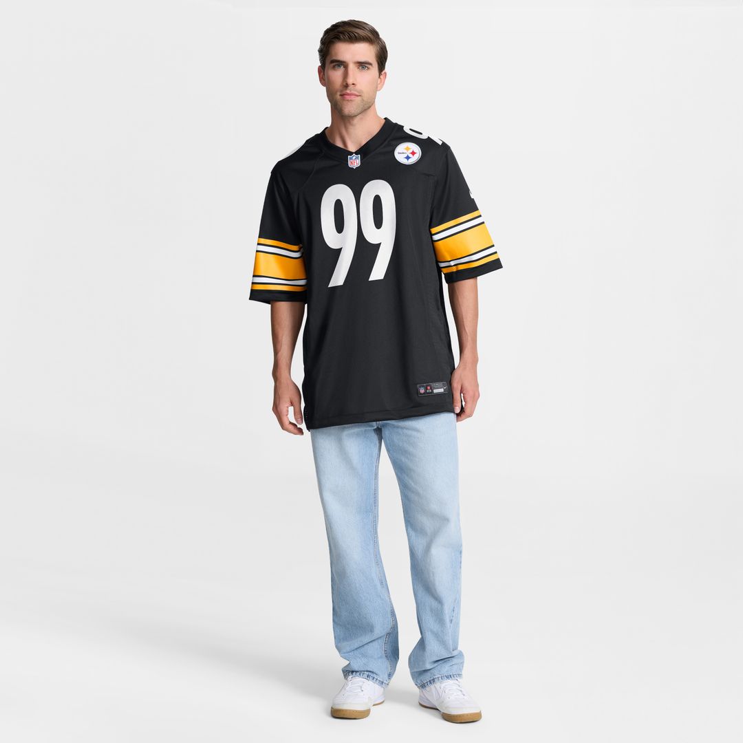 Derrick Harmon Pittsburgh Steelers Game Player Jersey - Black