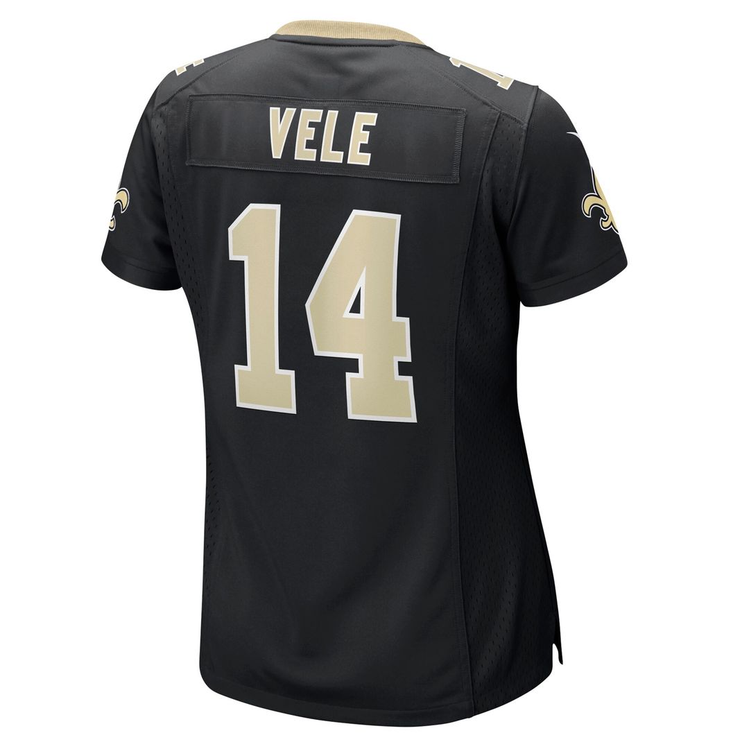 Devaughn Vele New Orleans Saints Women's Team Game Jersey - Black