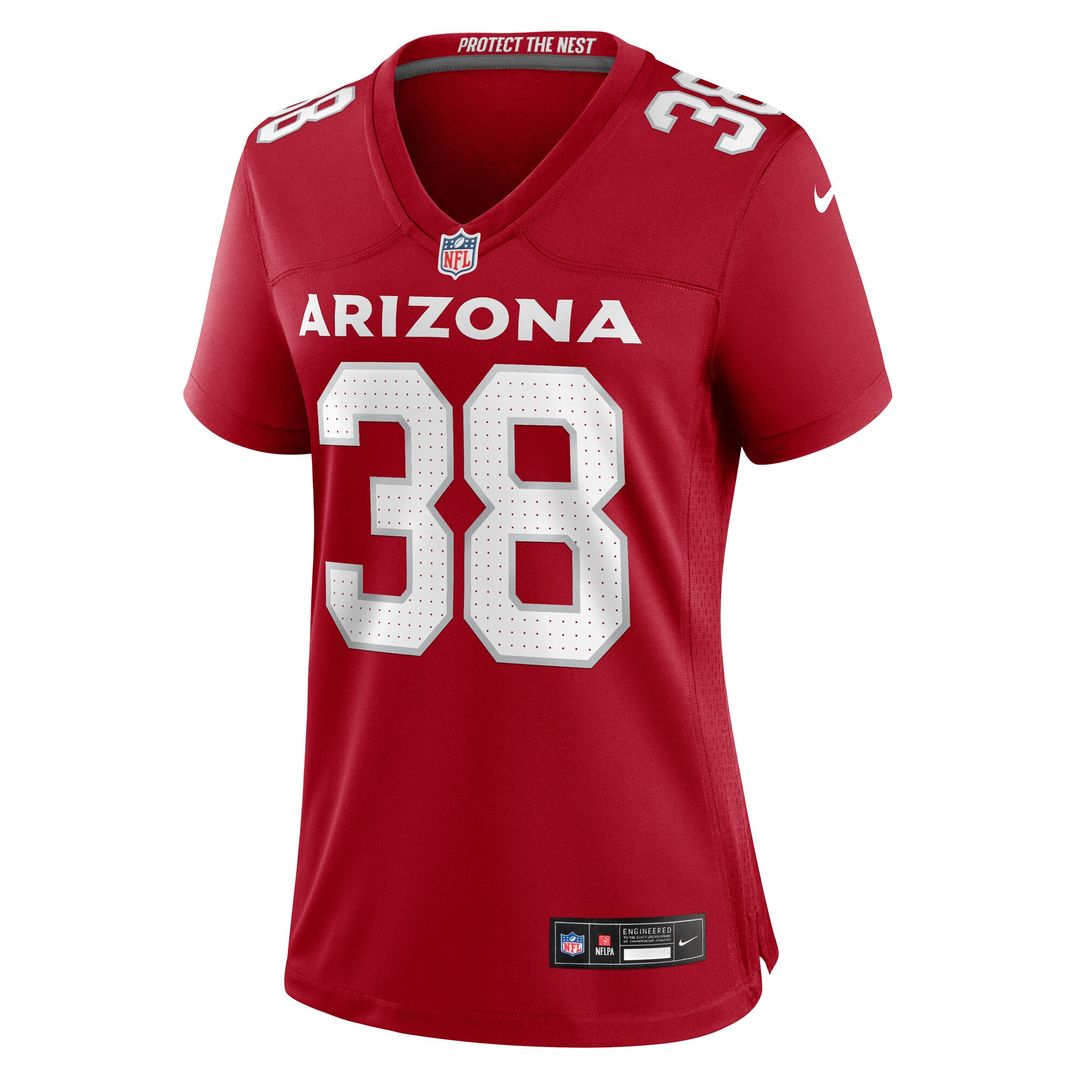 Chad Ryland Arizona Cardinals Women's Team Game Jersey - Cardinal