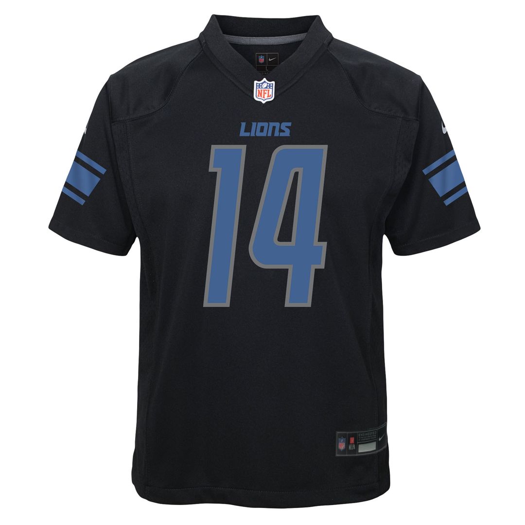 Amon-Ra St. Brown Detroit Lions Youth Game Jersey - Black