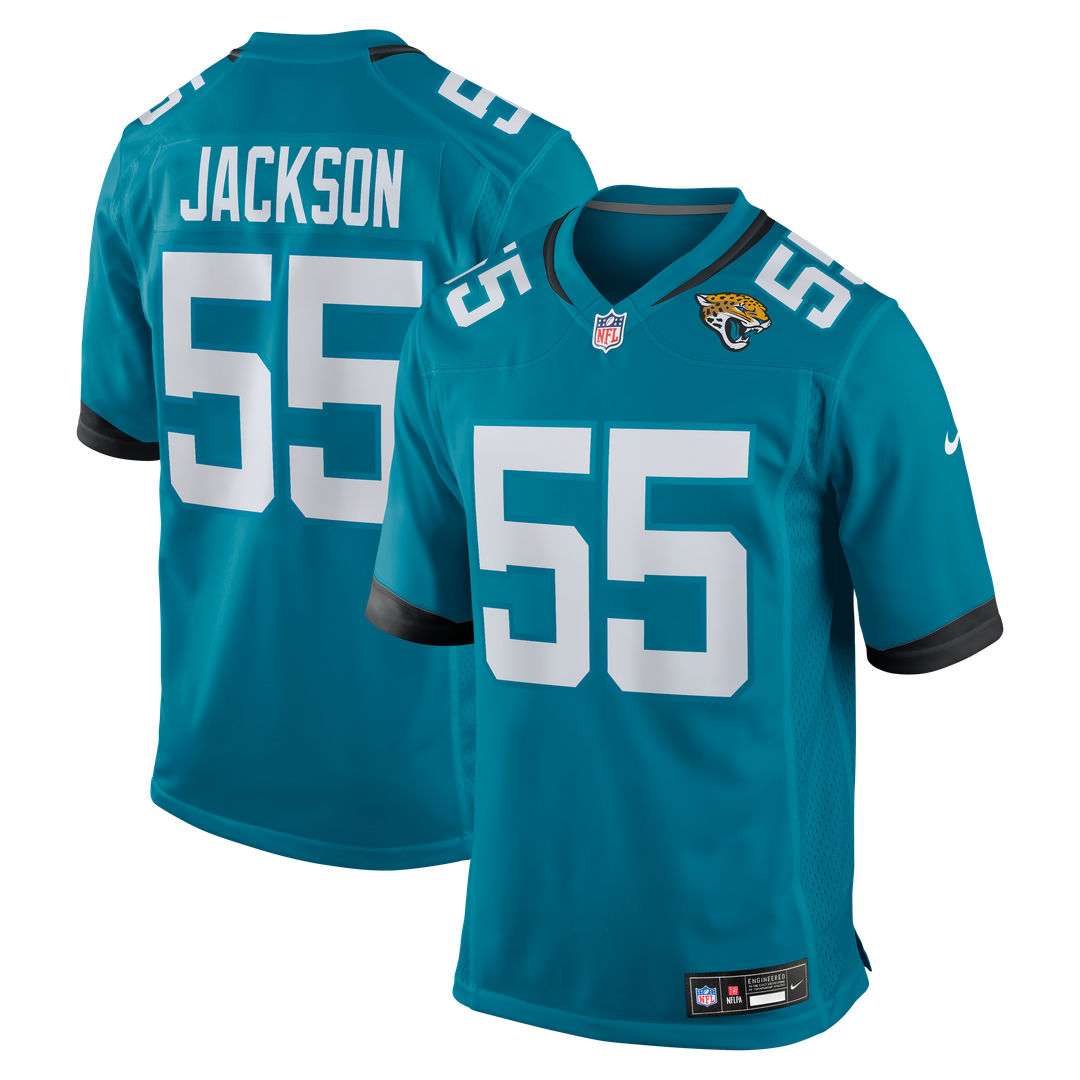 Dequan Jackson Jacksonville Jaguars Game Jersey - Teal