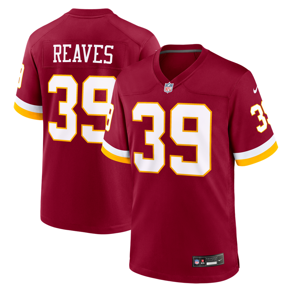 Jeremy Reaves Washington Commanders Game Super Bowl Era Jersey - White