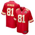 Nikko Remigio Kansas City Chiefs Team Game Jersey - Red