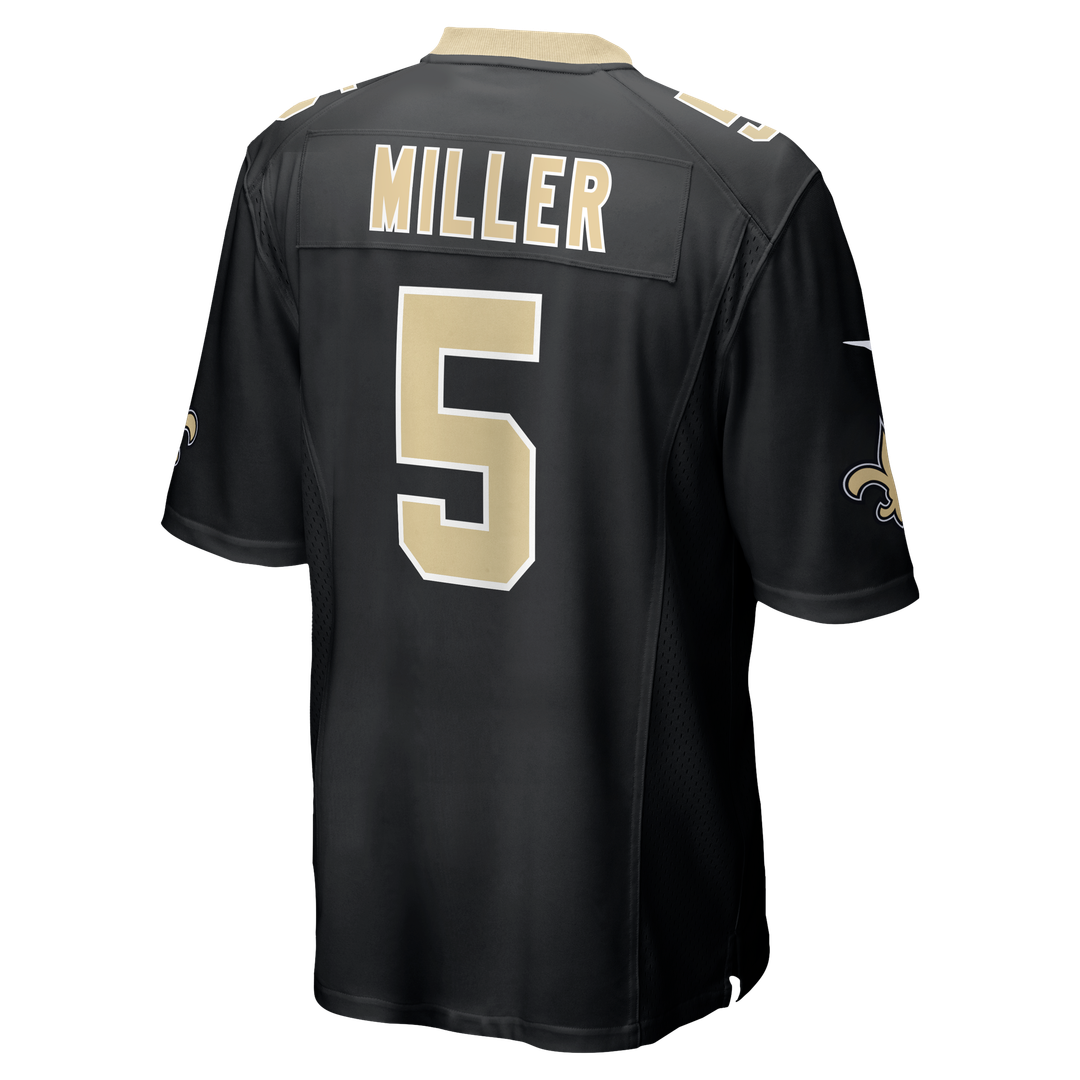 Kendre Miller New Orleans Saints Team Game Jersey - Black