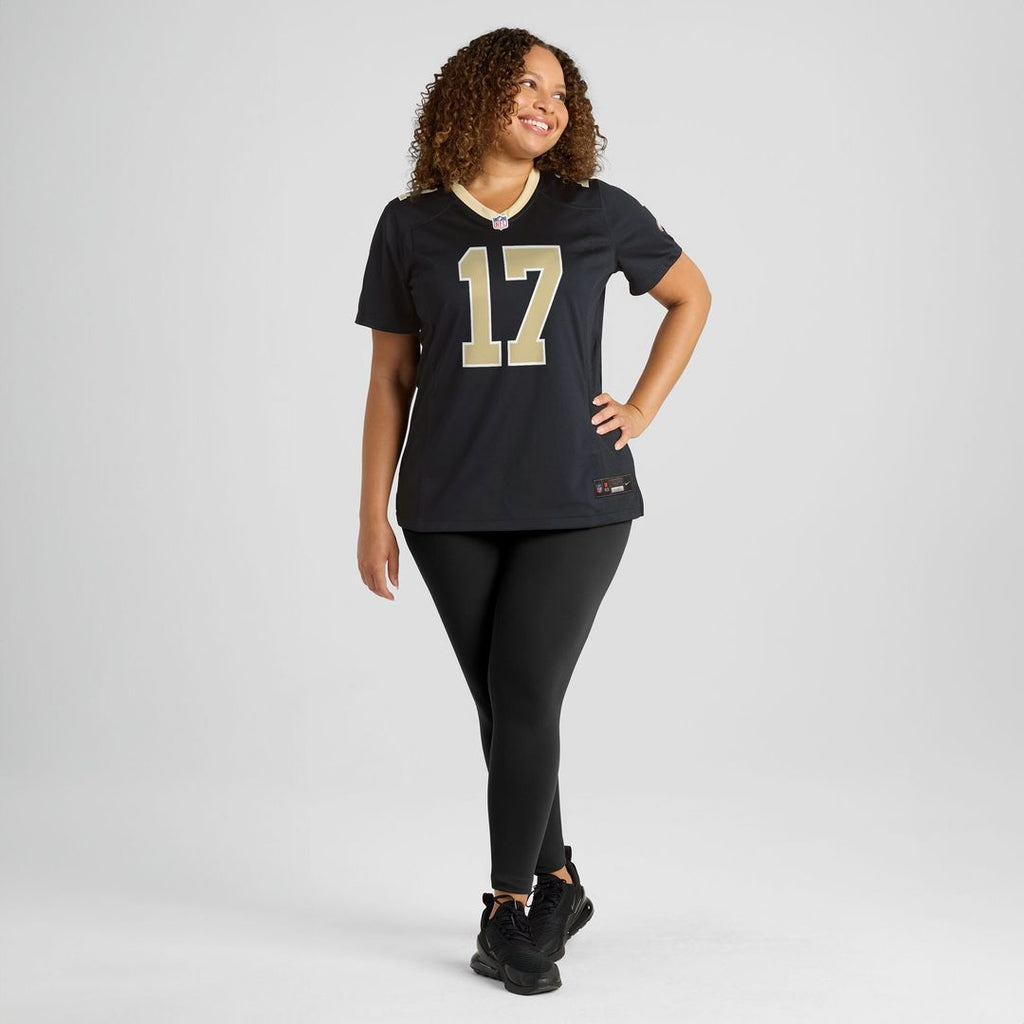Trey Palmer New Orleans Saints Women's Team Game Jersey - Black