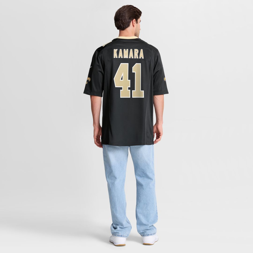 Alvin Kamara New Orleans Saints Game Jersey - Black
