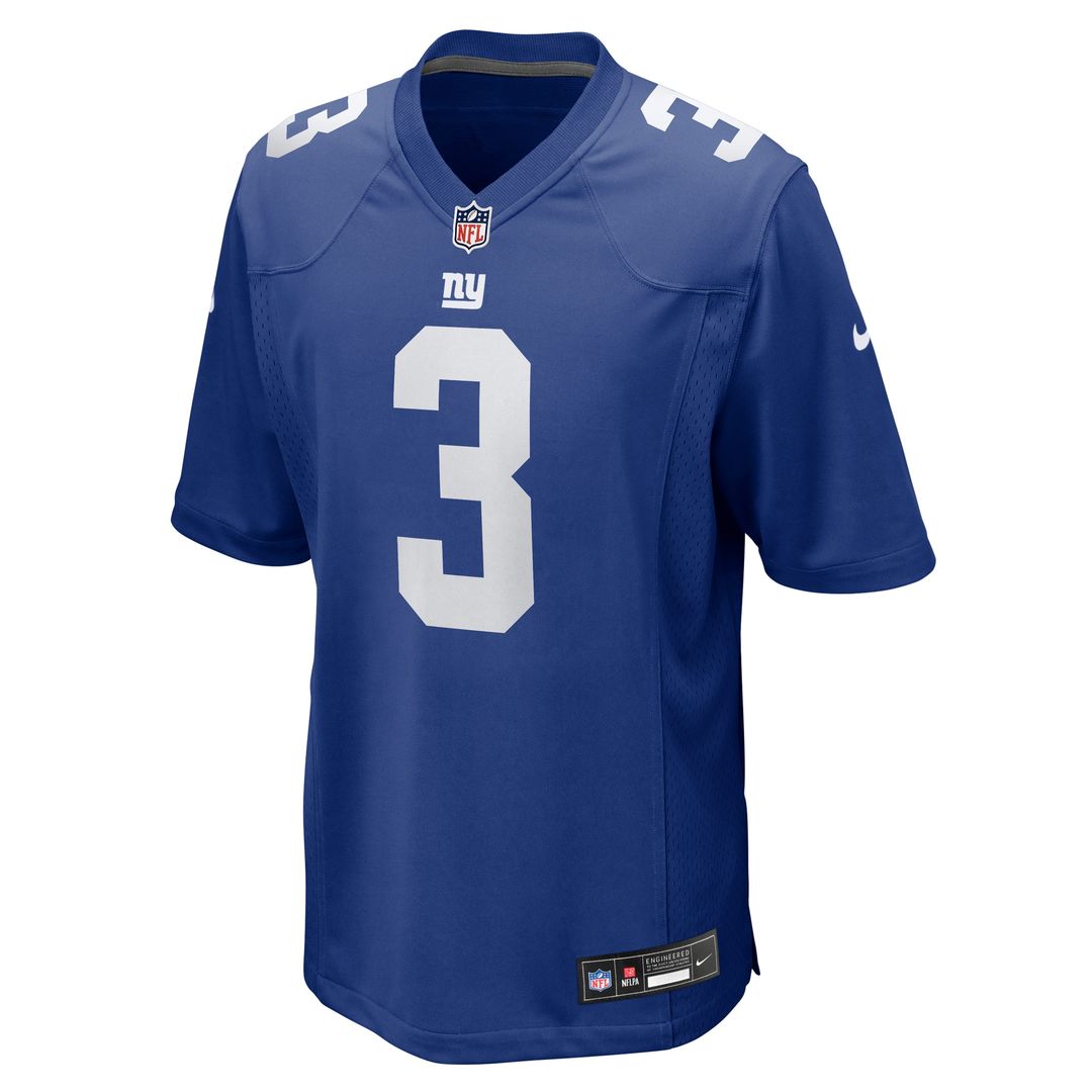 Russell Wilson New York Giants Game Jersey - Royal